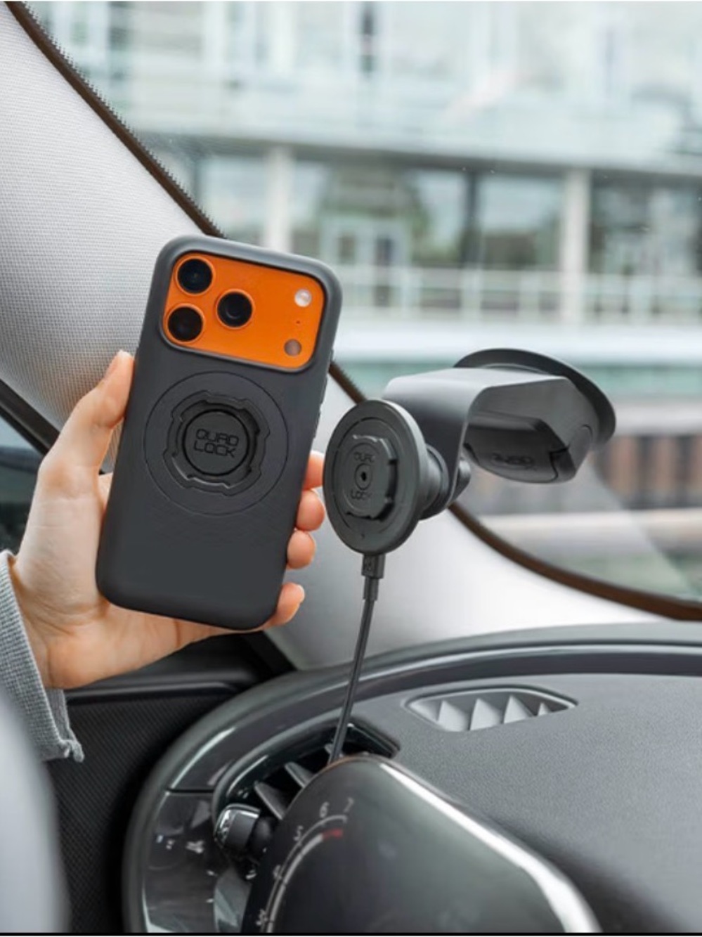 QuadLock iPhone 15 phone case